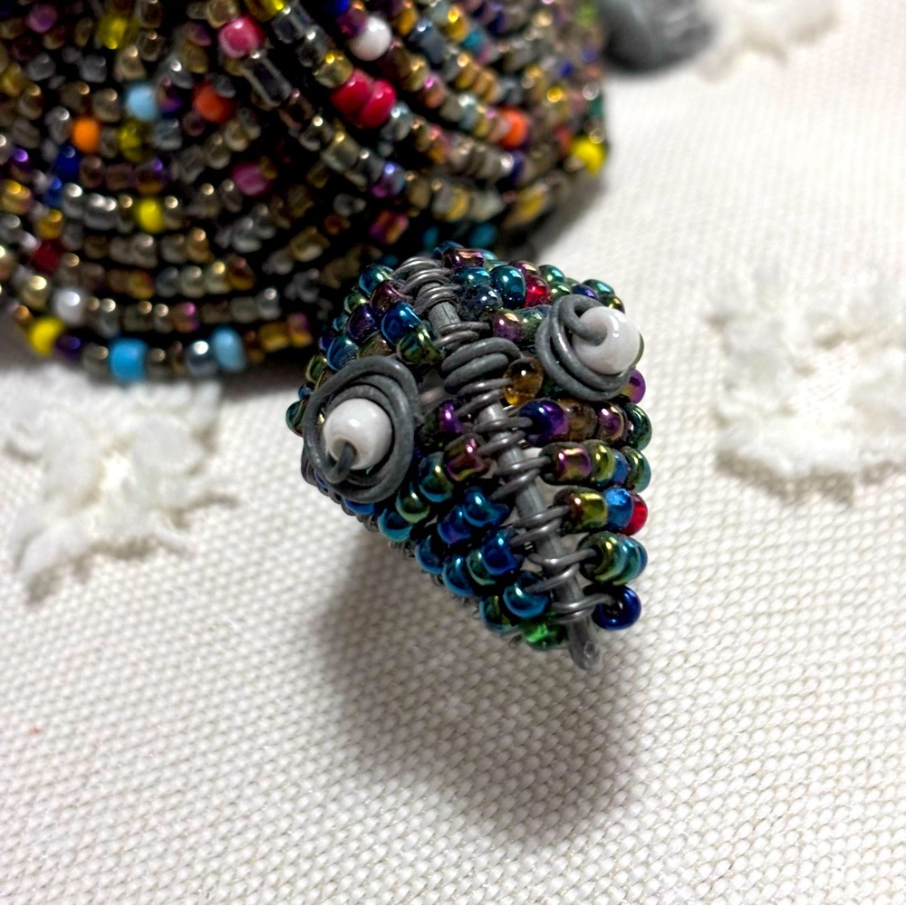 Wire Beaded Turtle 🐢